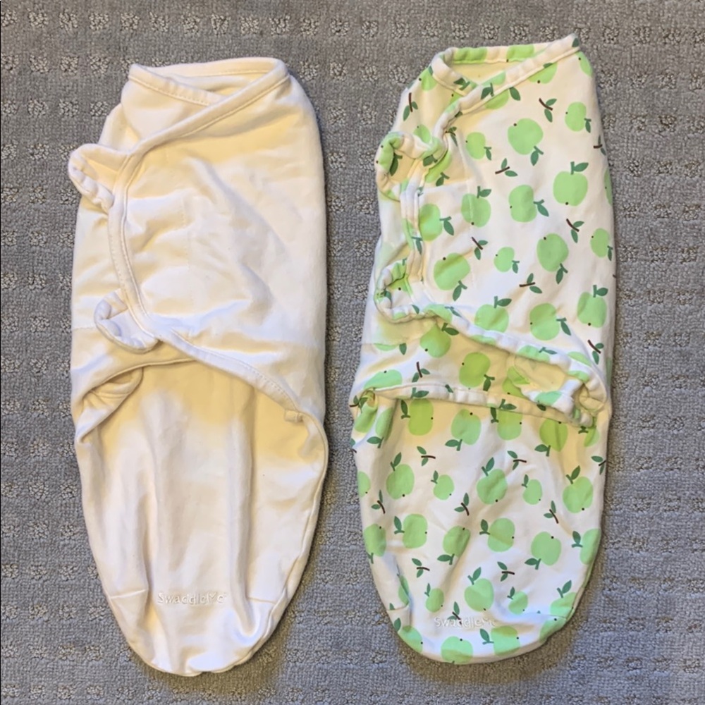 Two SwaddleMe Original Swaddles - Size Small, 0-3 Month